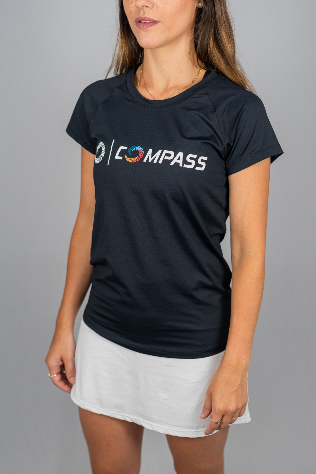 Imagem 1 do produto: BABY LOOK DRY - PRETA LOGO BR