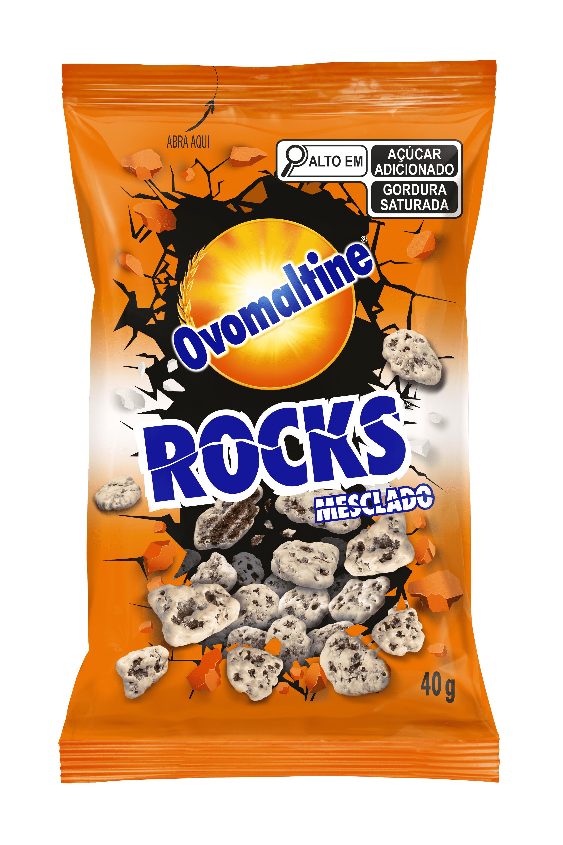 AB OVOMALTINE ROCKS 40G MESCLADO 6DP 18U