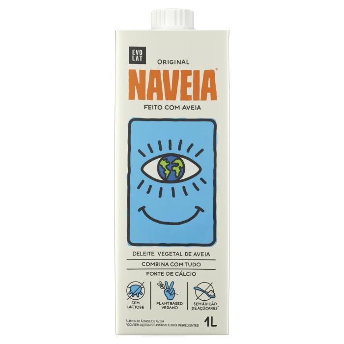 AB NAVEIA LEITE 1LITRO ORIGINAL 12U