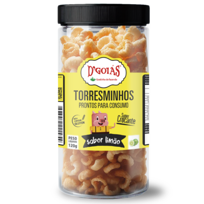 DG TORRESMO 120G LIMAO POTE 12U