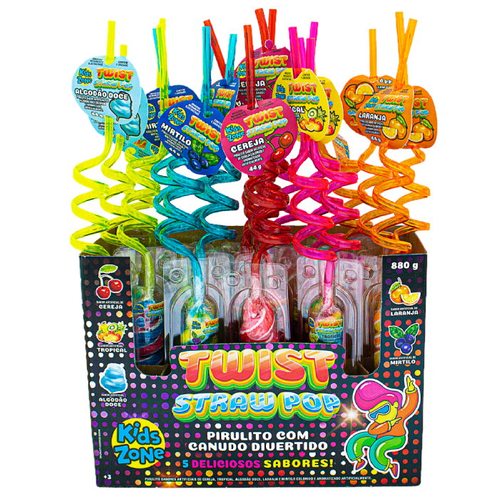 KIDS TWIST POP 44G STRAW 1DPX20U