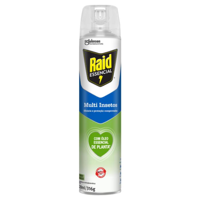 SCJ RAID AERO 420ML BR MULTI BOTANICAL 12U