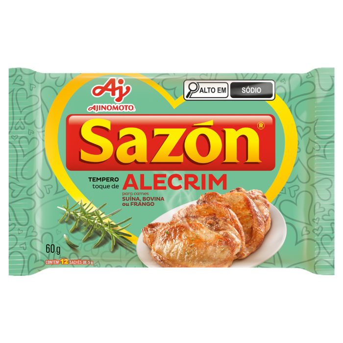 AJI SAZON 60G TOQUE ALECRIM 5GX12SCX48P