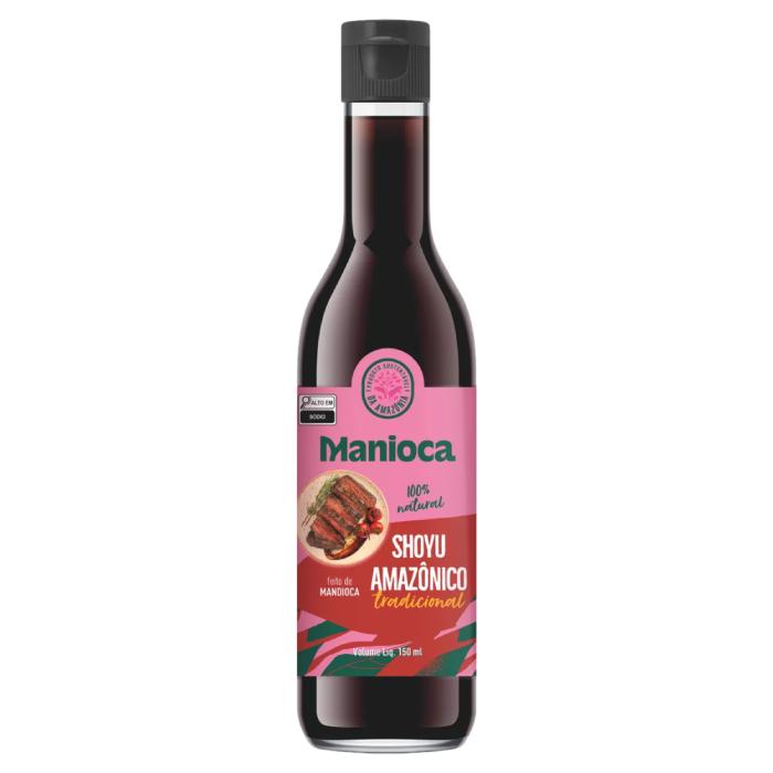 Imagem 1 do produto: MANIOCA SHOYU 150ML AMAZONICO TRAD VD 12U