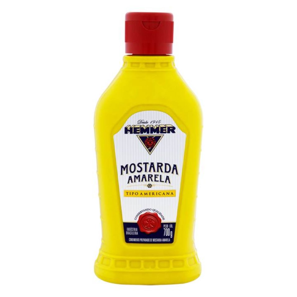 HM MOSTARDA 700G AMARELA FP 12U