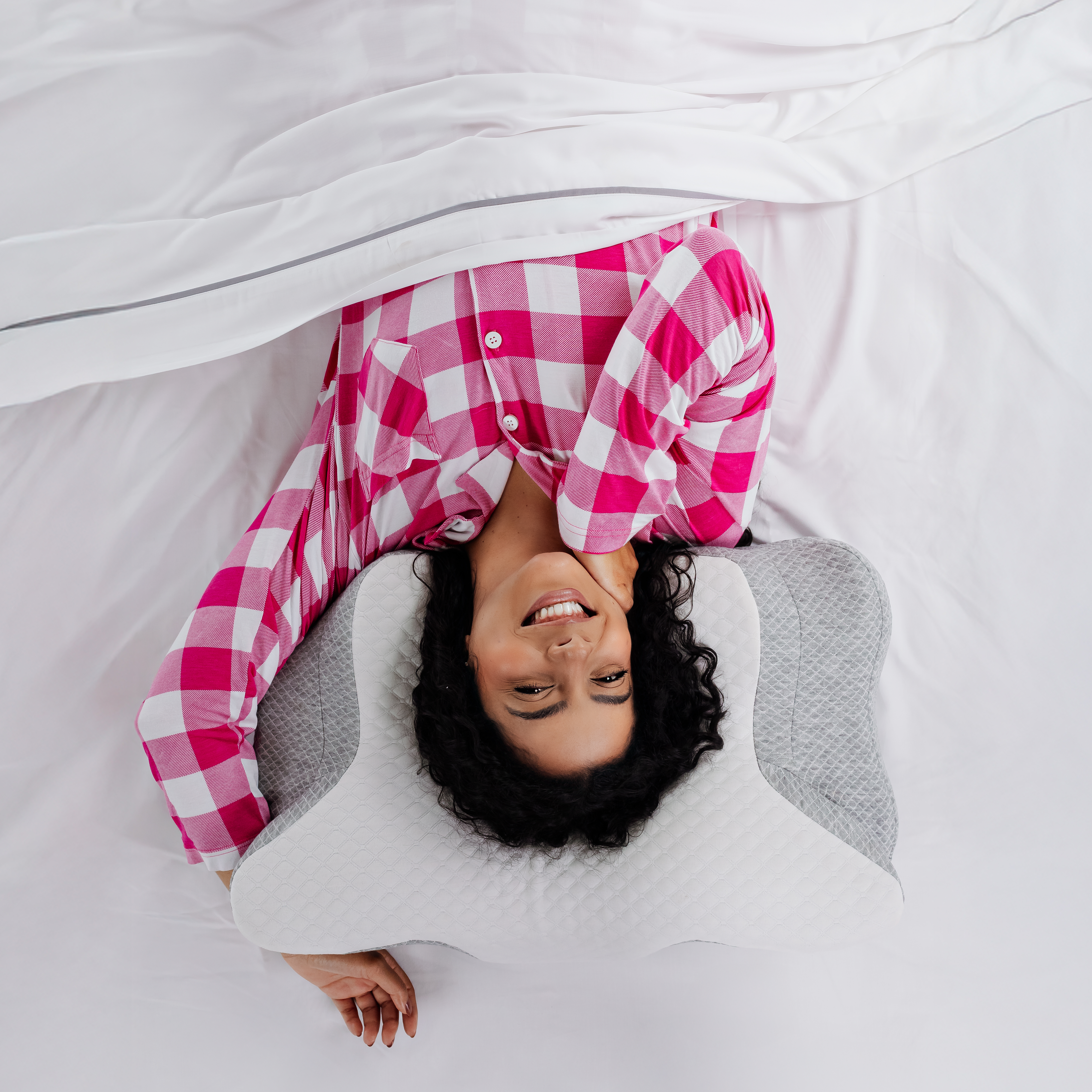 Imagem 2 do produto: Travesseiro IWS Cervical Neck+ Charcoal™