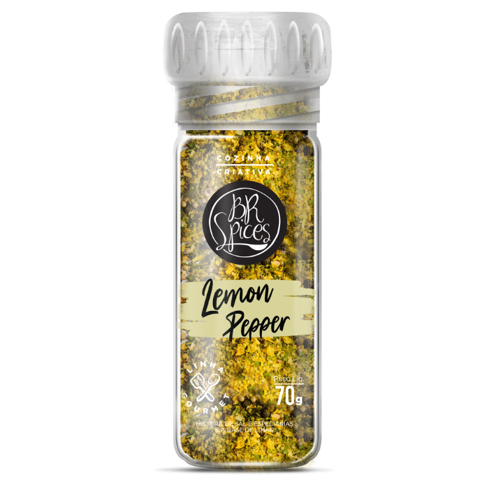 KH BR SPICES MOEDOR 70G LEMON PEPPER 12U