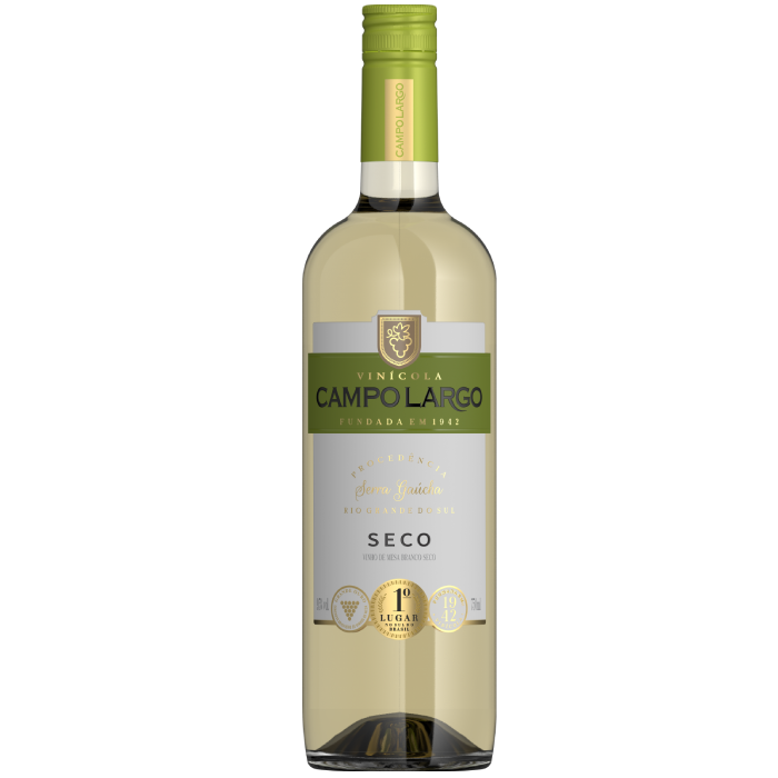 ZL VINHO MESA CAMPO LARGO 750ML BRANCO SECO 12U