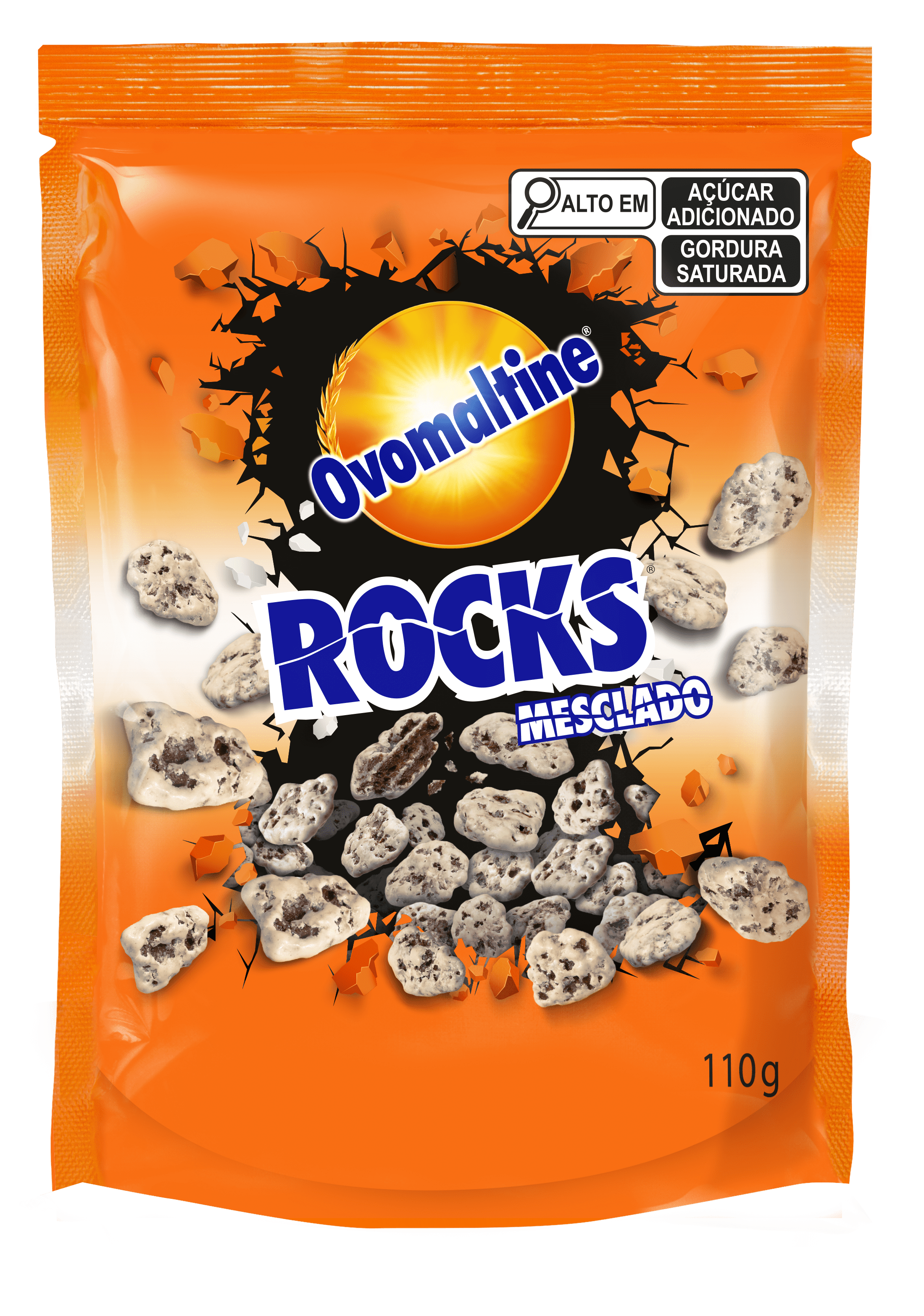 AB OVOMALTINE ROCKS 110G MESCLADO 32U