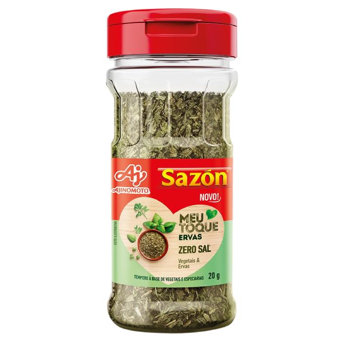 Imagem 1 do produto: AJI SAZON MEU TOQUE POTE 20G ERVAS 18U