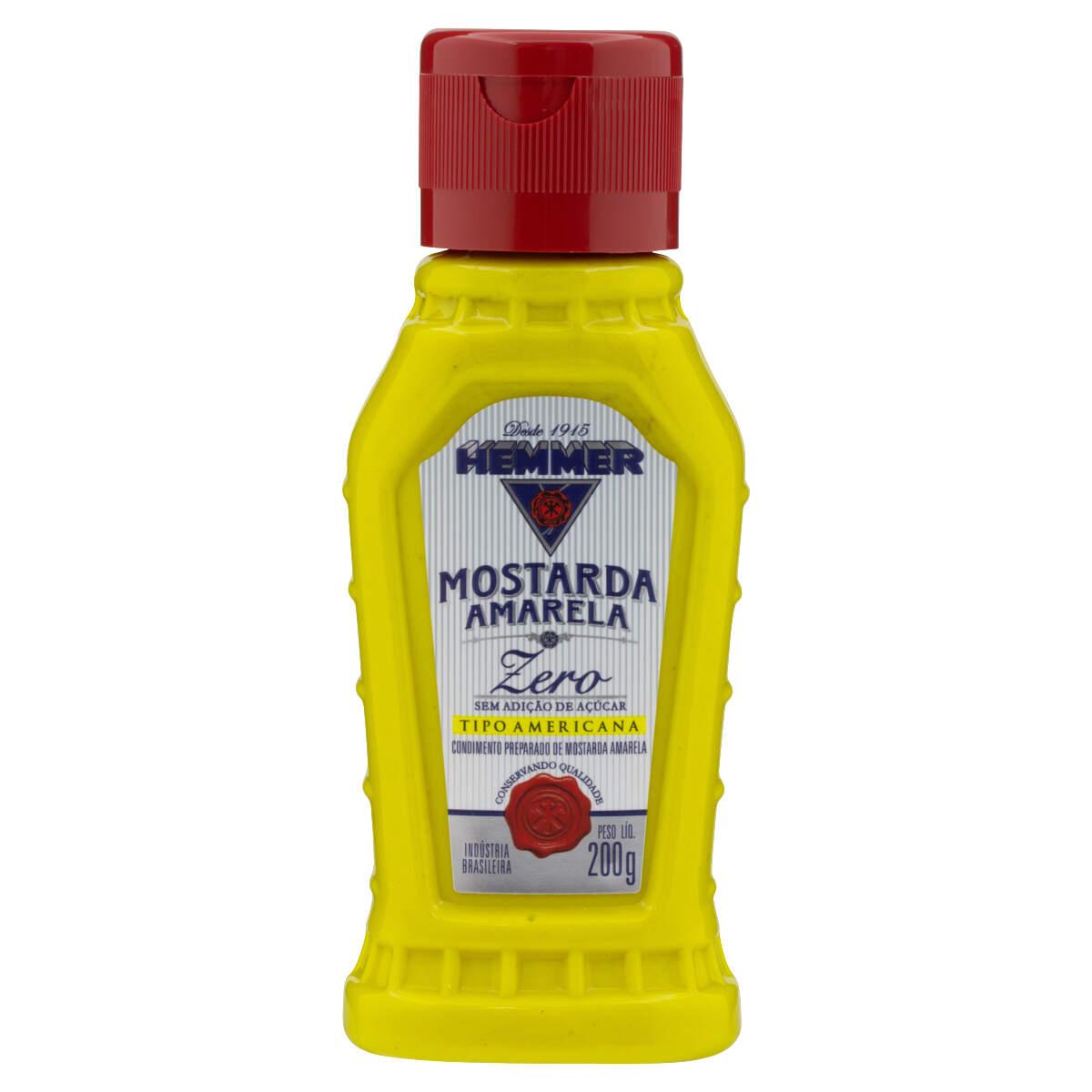 HM MOSTARDA 200G AMARELA ZERO FP 15U
