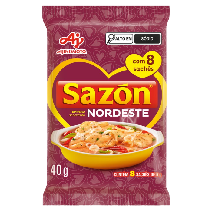 AJI SAZON 40G NORDESTE 5GX8SCX48P