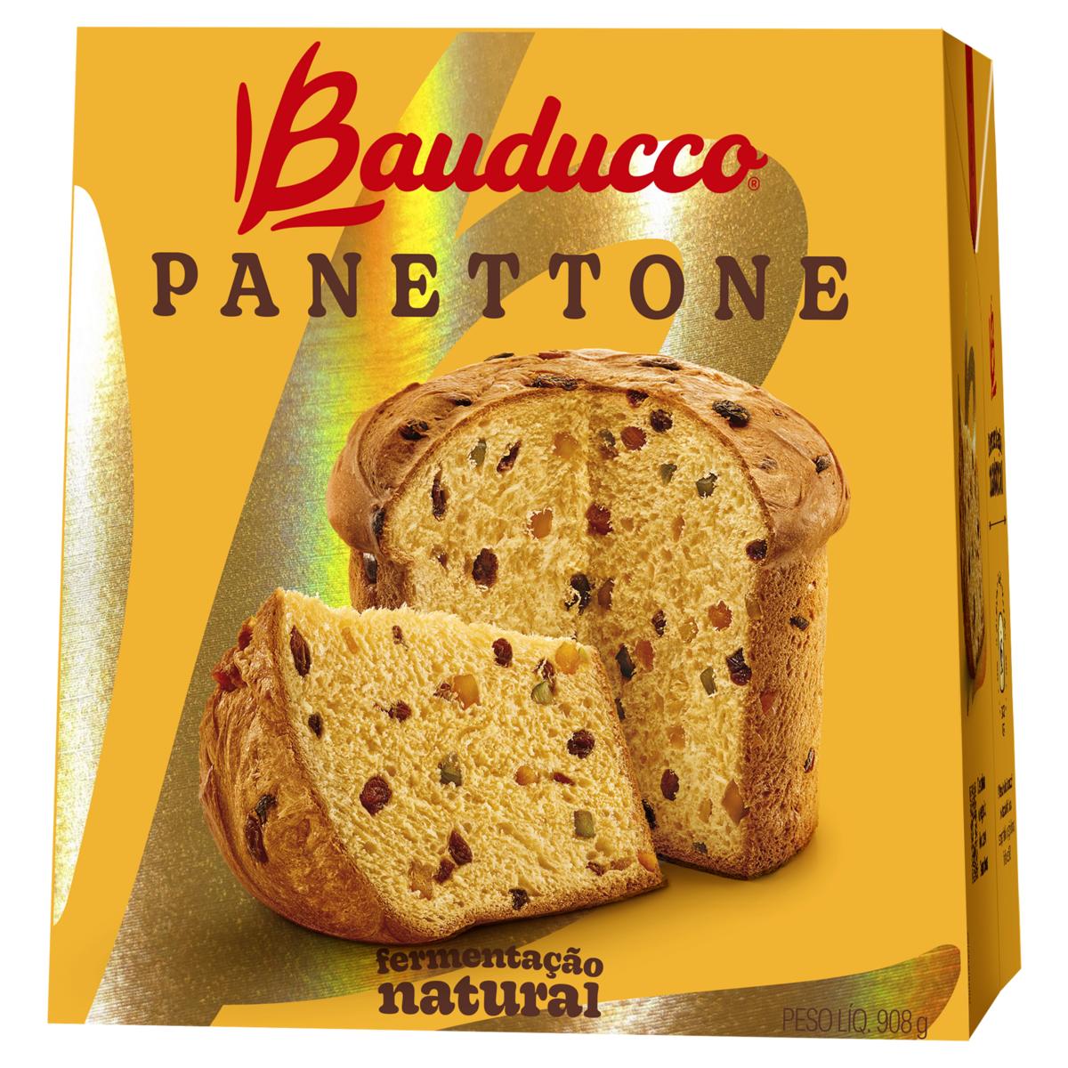 BAUDUCCO PANETONE 908G TRADICIONAL 12U