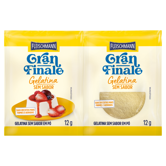 AB GRANFINALE GELATINA 24G SEM SABOR 30CJ