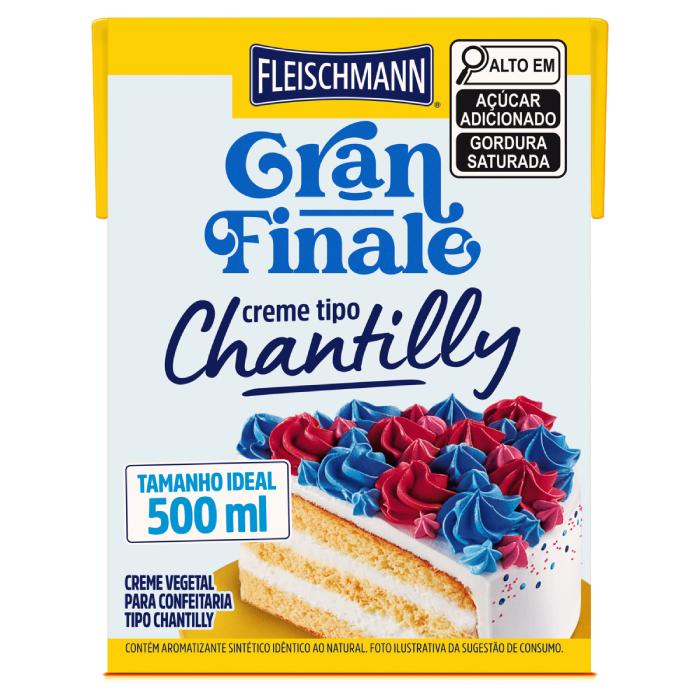 Imagem 1 do produto: AB GRANFINALE CHANTILLY 500ML CREME 12U