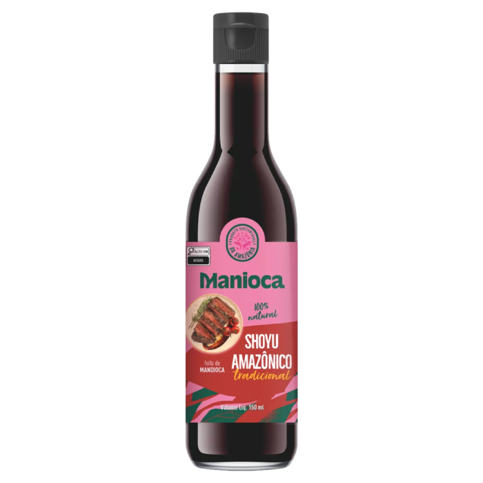 MANIOCA SHOYU 150ML AMAZONICO TRAD VD 12U