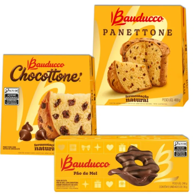 Imagem 2 do produto: BAUDUCCO CESTA NATAL PEQUENA