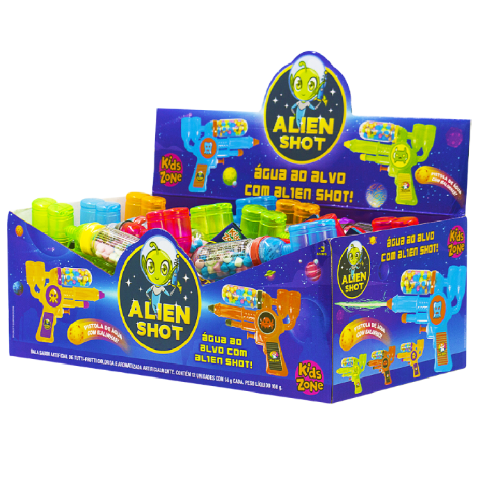 KIDS ALIEN SHOT TUTTI FRUTTI 2DPX12UN