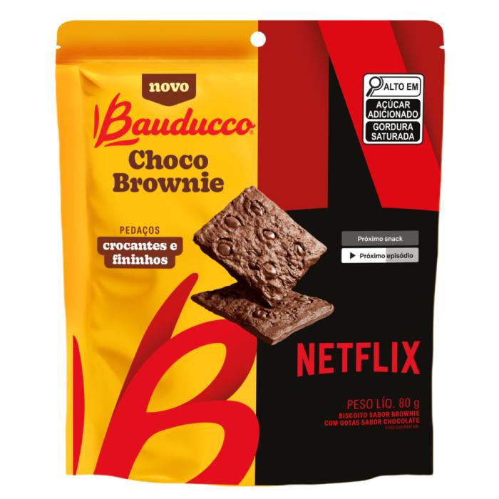 Imagem 1 do produto: BAUDUCCO BISCOITO 80G CHOCO BROWNIE 12U