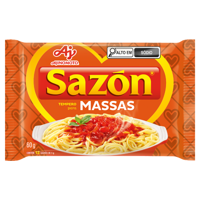 AJI SAZON 60G LARANJA 5GX12SCX48P