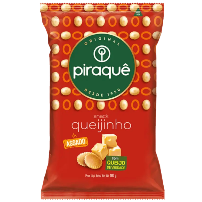 MDB PIRAQUE SNACK TRIGO 100G QUEIJO 20U