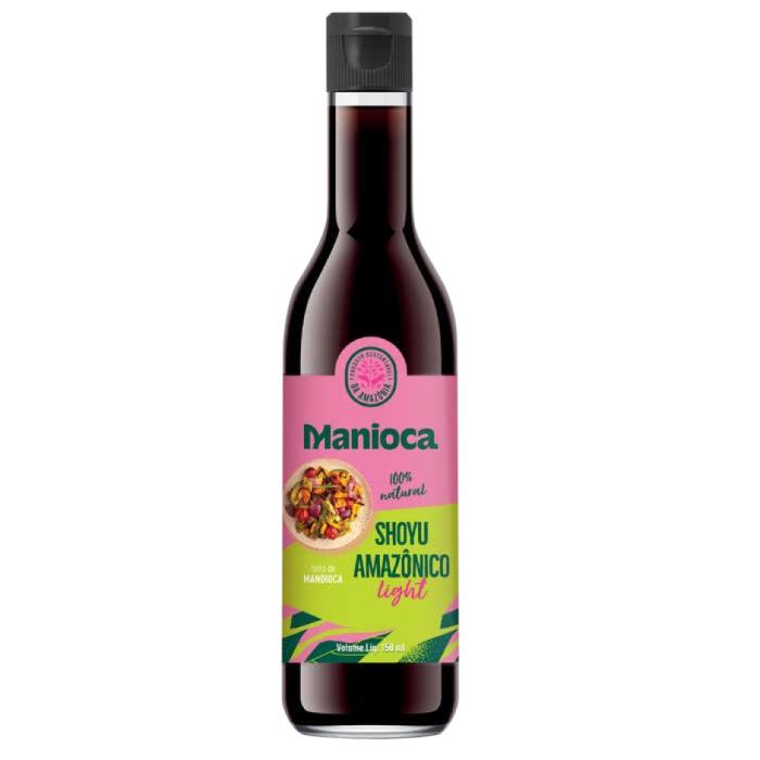 MANIOCA SHOYU 150ML AMAZONICO LIGHT VD 12U
