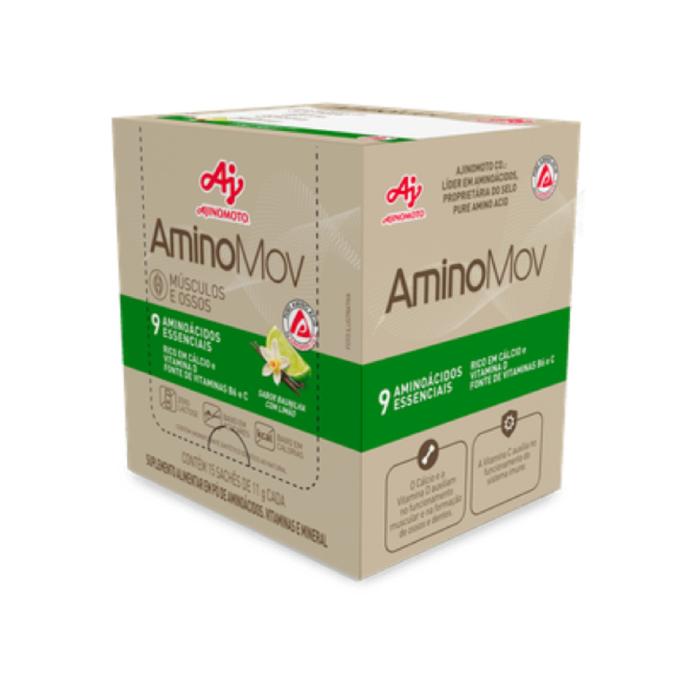 AJI AMINOMOV 11G BAUNILHA COM LIMAO 4DPX15U