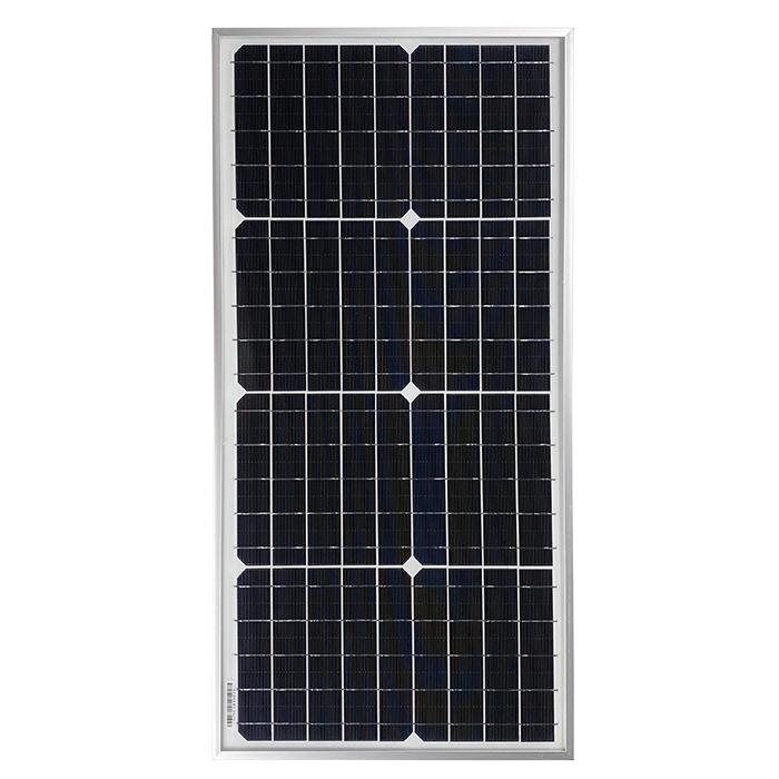 Painel Solar 30W ZTROON com 36 células de silício monocristalinos. Gera até 150Wh/dia em condições de STC e possui garantia de 10 anos contra defeito de fabricação