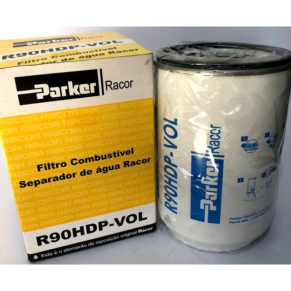 Imagem 3 do produto: Filtro Separador de Água Parker Racor R90HDPVOL (23811822)