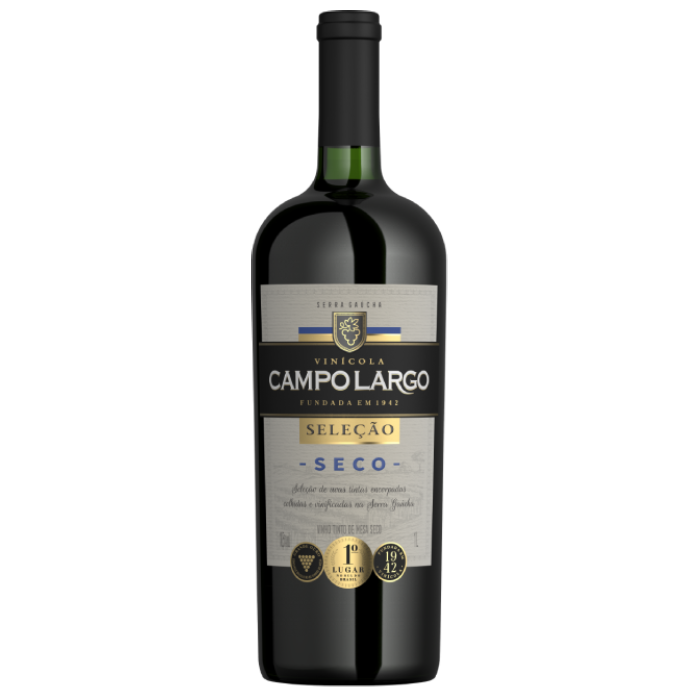 ZL VINHO MESA CAMPO LARGO SELEÇÃO 1L TINTO SECO 12U