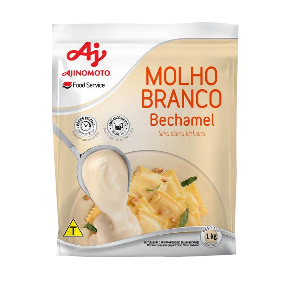 AJIFS MOLHO PRO 1KG BECHAMEL BRANCO 6U