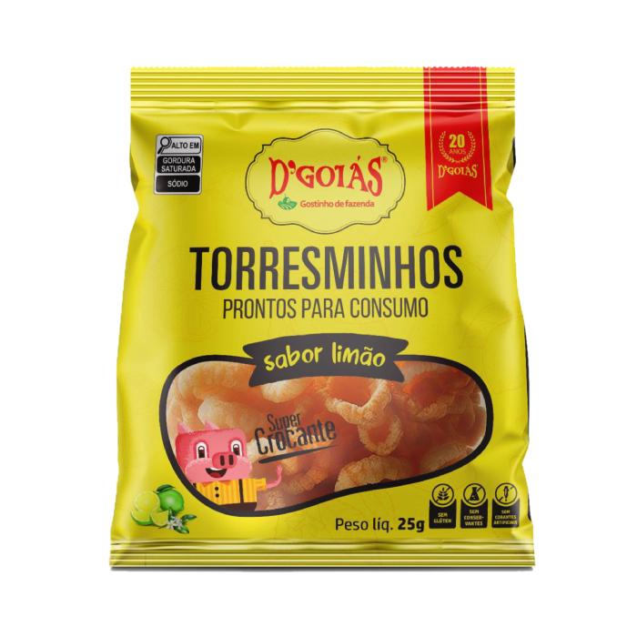Imagem 1 do produto: DG TORRESMO 25G LEMON 20U