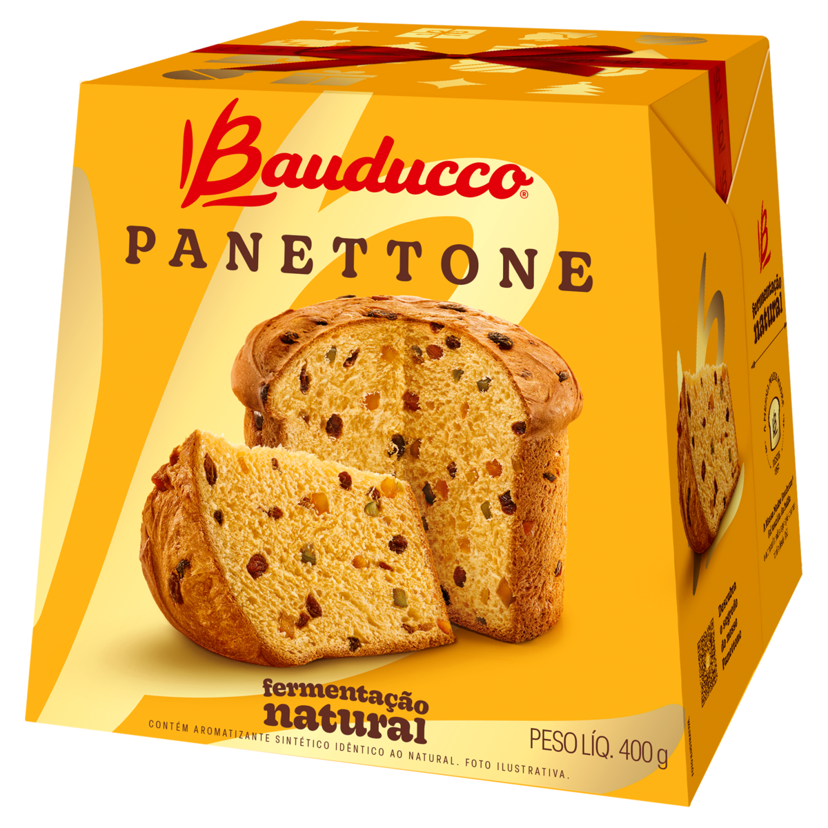 Imagem 2 do produto: BAUDUCCO PANETONE 400G TRADICIONAL 18U