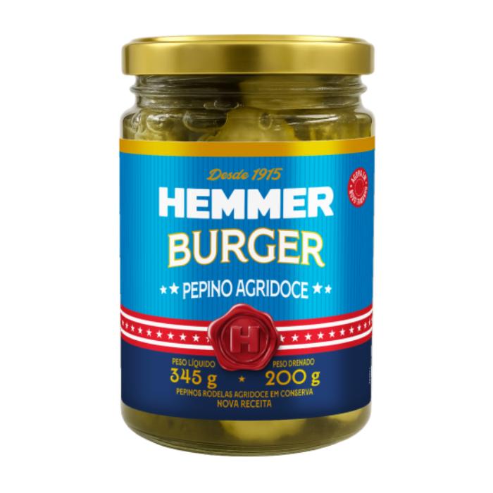 Imagem 1 do produto: HM PEPINOS 200G RODELAS AGRIDOCE VIDRO 12U