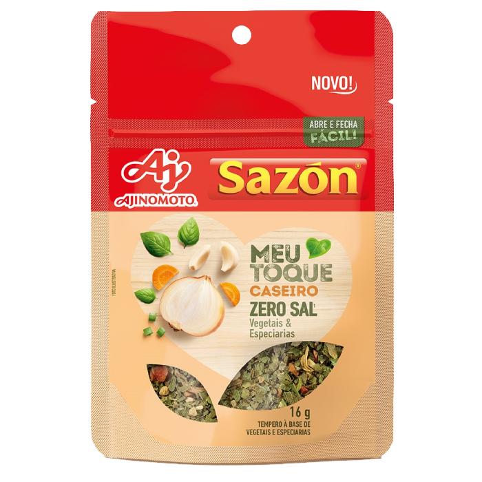 AJI SAZON MEU TOQUE SACHE 16G CASEIRO 21U