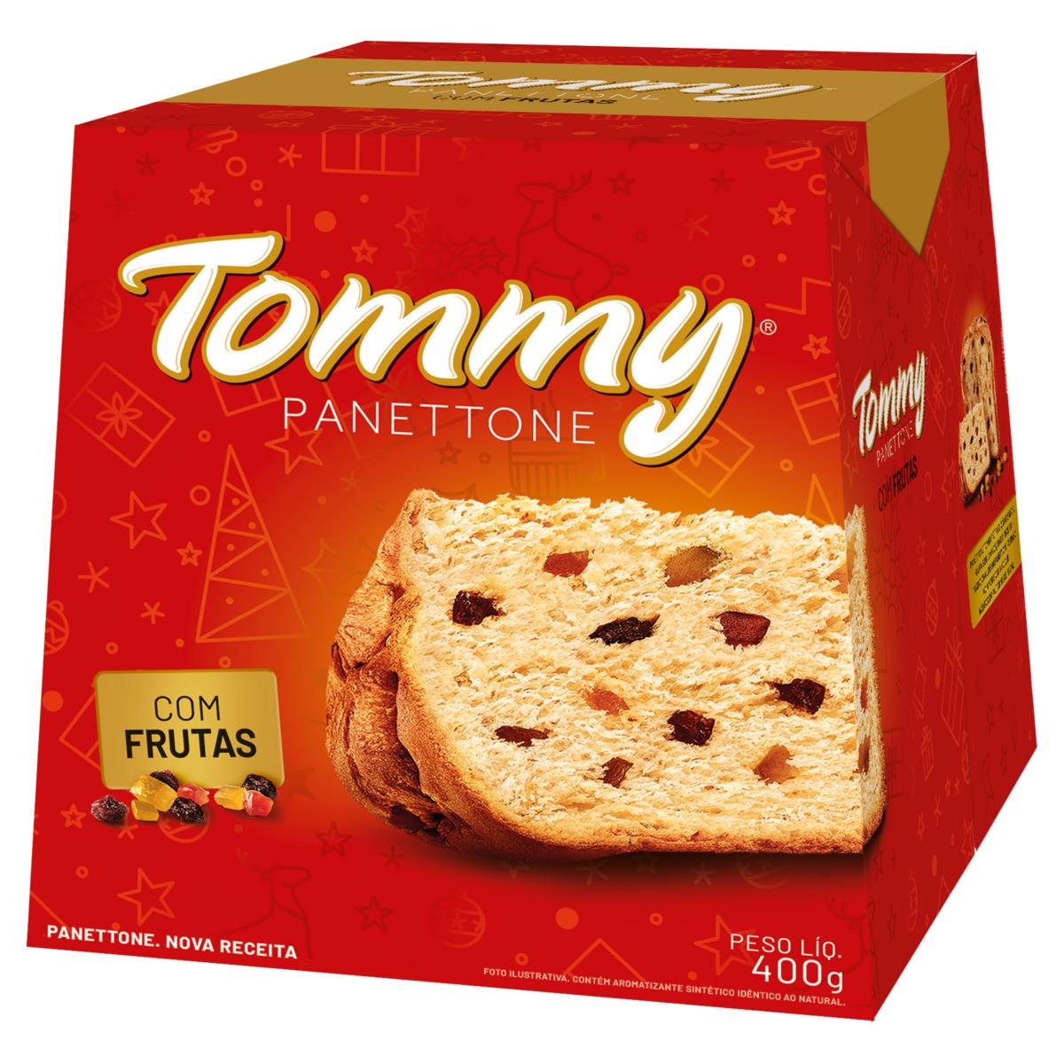 TOMMY PANETONE 400G TRADICIONAL 18U