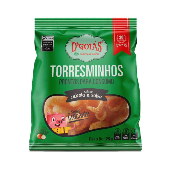 DG TORRESMO 25G CEBOLA E SALSA 20U