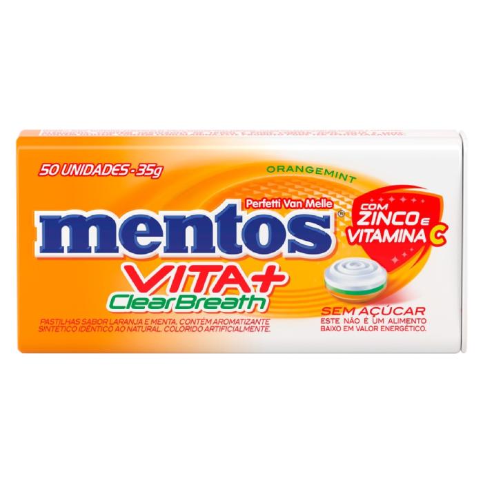 PVM MENTOS LATA 35G CB 30MIN ORANGEMINT 12DPX12U