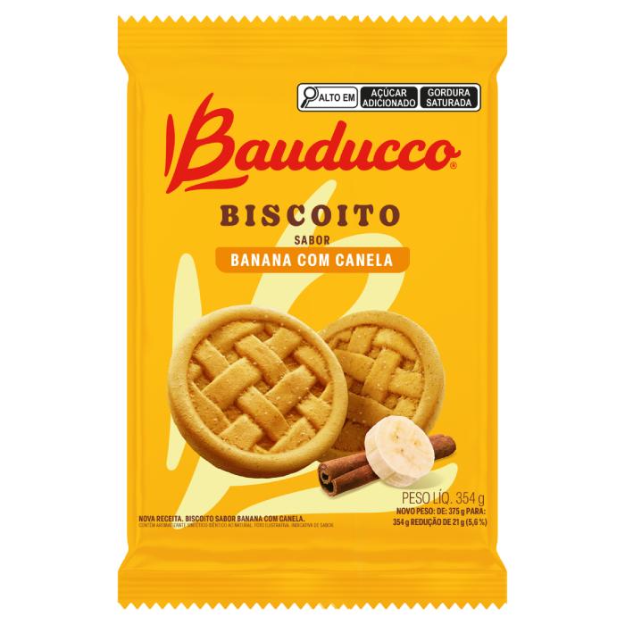 Imagem 1 do produto: BAUDUCCO BISCOITO 354G BANANA CANELA 24U