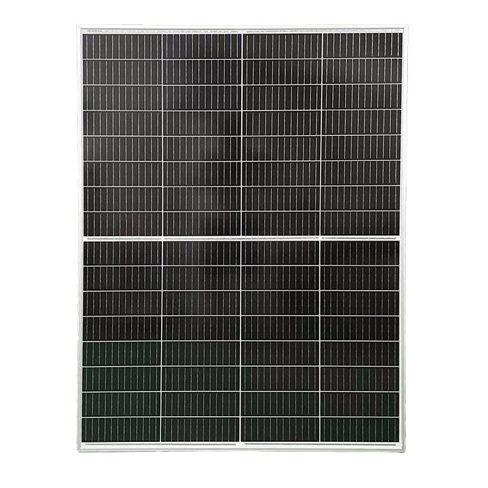 Painel Solar 210W ZTROON com 64 células de silício monocristalinos. Gera até 1.050Wh/dia em condições de STC e possui garantia de 10 anos contra defeito de fabricação