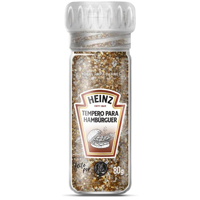 Imagem 1 do produto: KH BR SPICES MOEDOR 80G HEINZ TEMP P/ HAMBURGUER 12U