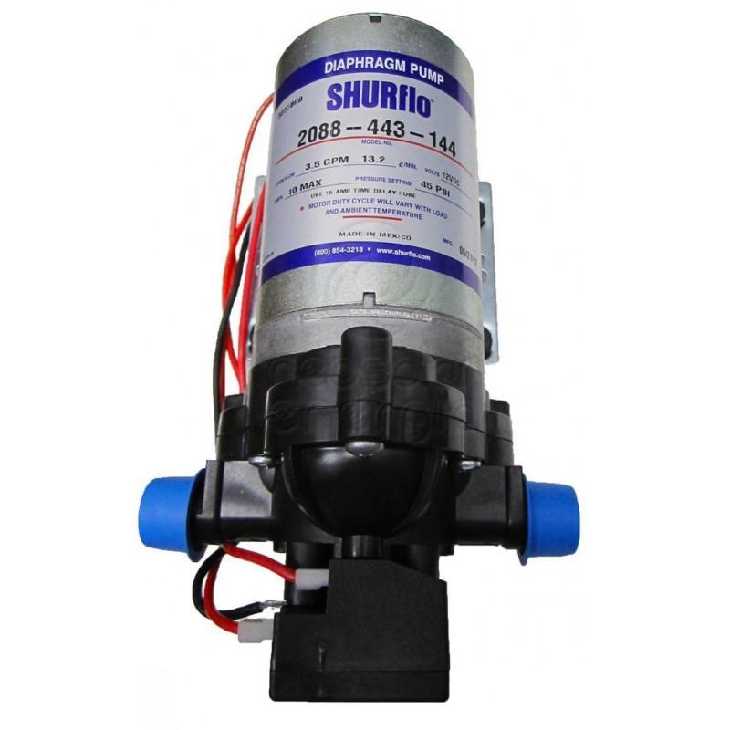 Imagem do produto: Bomba Solar Superfície 12V Shurflo 2088 - até 35m ou 4.750 L/dia