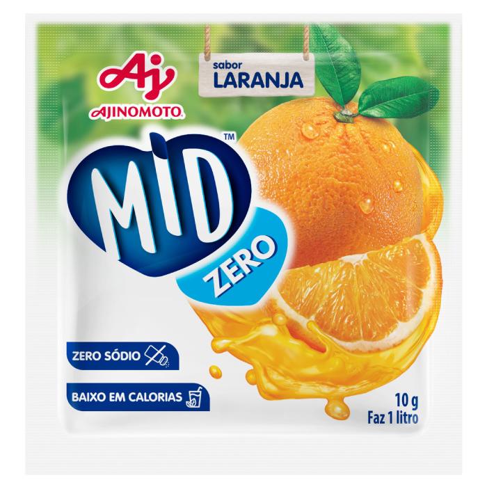 AJI REF MID ZERO 10G LARANJA 8DPX15U