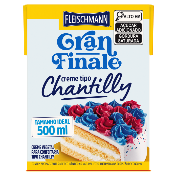 AB GRANFINALE CHANTILLY 500ML CREME 12U