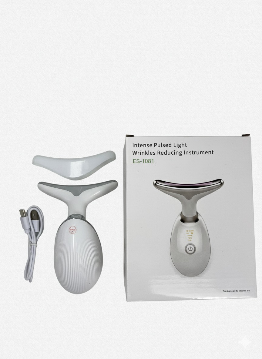 Imagem 1 do produto: Massageador Ultrassônico Anti Rugas Lift Rejuvenescedor