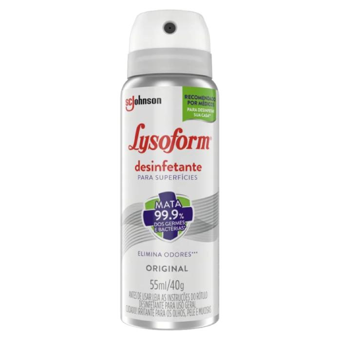 Imagem 1 do produto: SCJ LYSOFORM AERO 55ML ORIGINAL 12U
