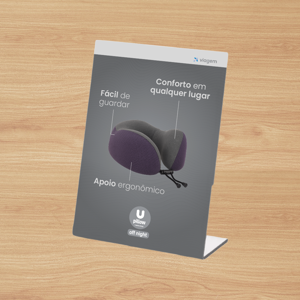 Imagem 1 do produto: VM - Folheto A5 Travel Pillow Off Night
