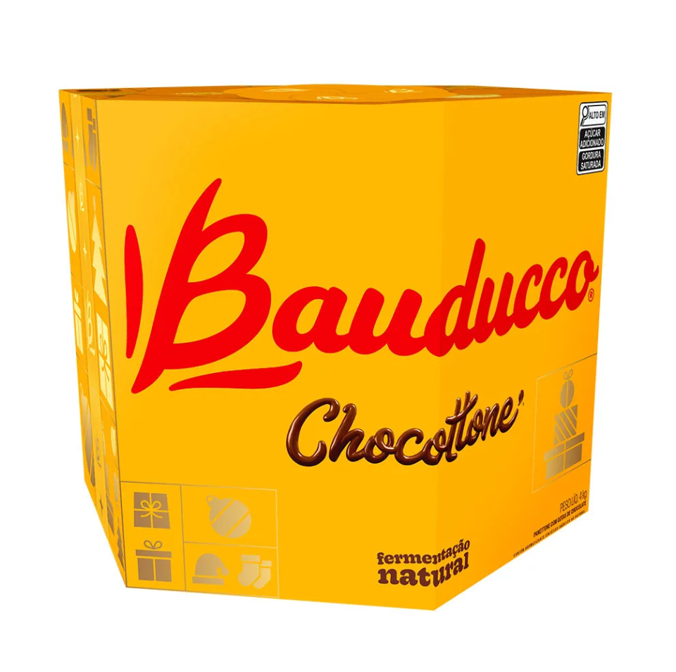 BAUDUCCO PANETONE 4 KILOS CHOCOTONE 1U