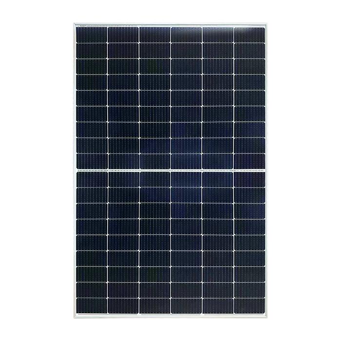 Painel Solar 410W ZTROON com 108 células de silício monocristalinos. Gera até  2.050Wh/dia em condições de STC e possui garantia de 10 anos contra defeito de fabricação