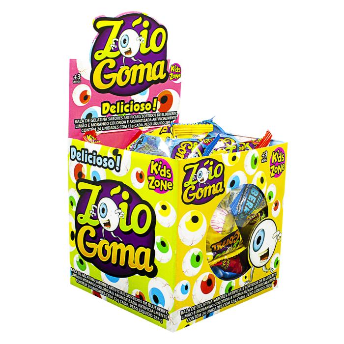 Imagem 1 do produto: KIDS ZOIO GOMA 12G 3DPX24UN